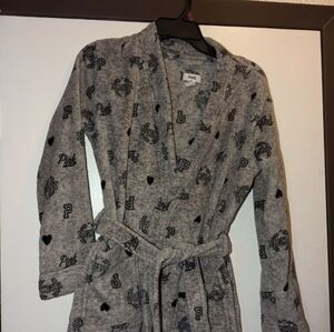 Vs Pink bathrobe size xs